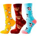 3-Pack of Happy Socks: Cute Animals