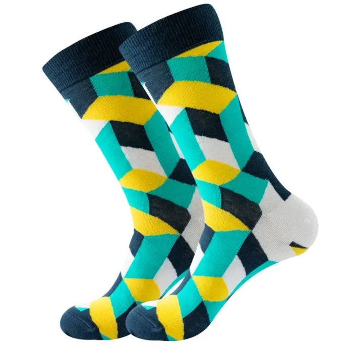 3D Patterns Color Socks