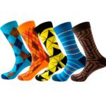 5-Pack of Abstract Lines Socks