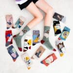 5 Pairs of Socks With Mysterious Art