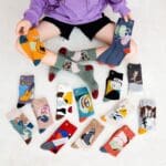5 Pairs of Socks With Mysterious Art