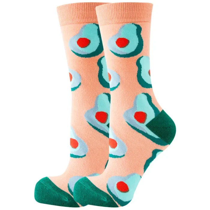Avocado Colorful Socks