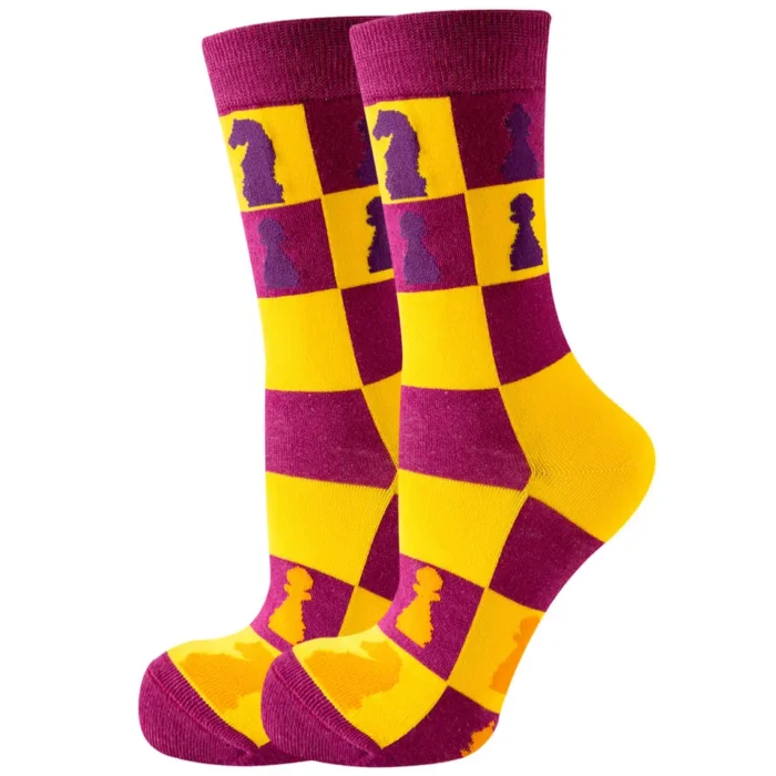 Chess Colorful Socks