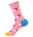 Colorful Socks With Red Smileys