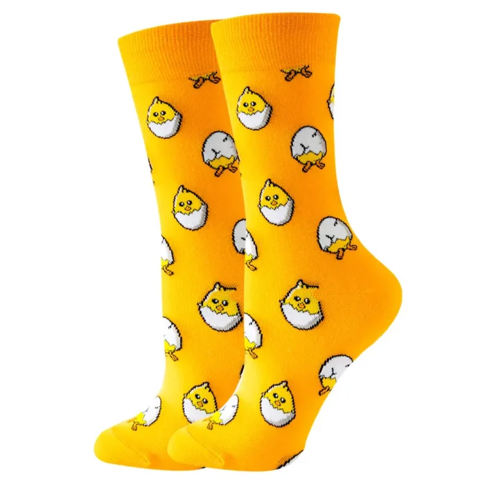 Cute Chick Colorful Socks