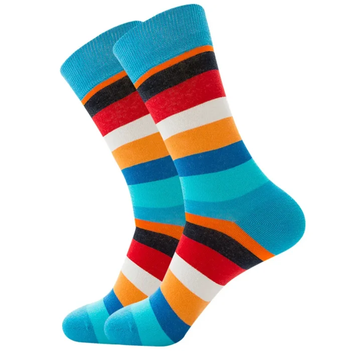 Five Color Stripe Sock