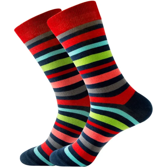 Striped 6 Colors Colorful Socks