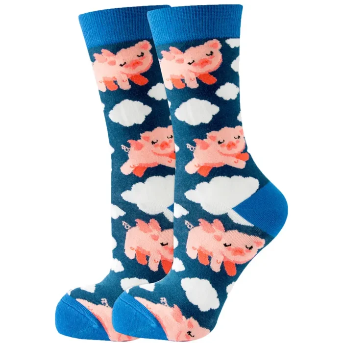 Sweet Pig Colorful Socks