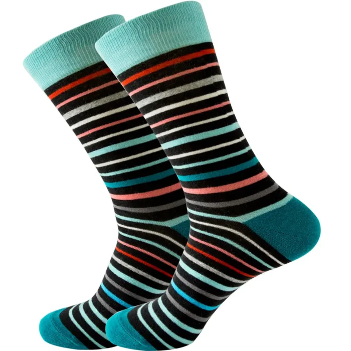 Thin Lines Colorful Socks