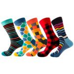 Geometric Colorful Socks 5-Set