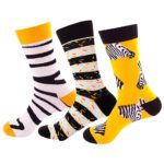 Zebra 3-Set Colorful Socks