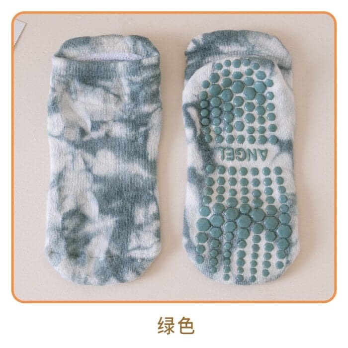 Breathable Tie-Dye Anti-Slip Yoga Socks