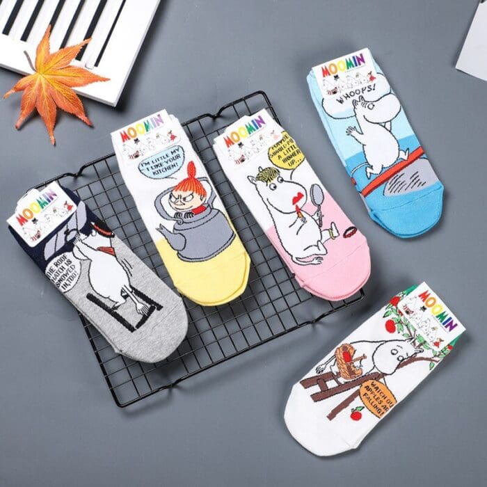 Cute Little My Hippo Women's Cotton Socks