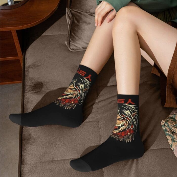 Eren Shingeki No Kyojin Attack on Titan Socks