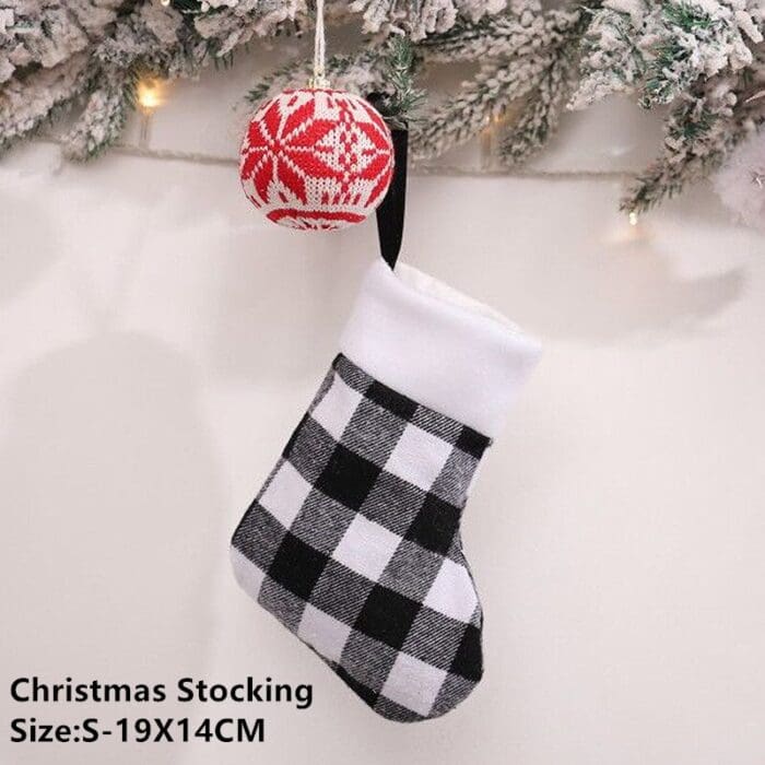 Mini Santa Sack Christmas Gift Stocking