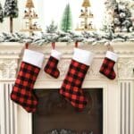 Santa Sack Christmas Stocking Decor