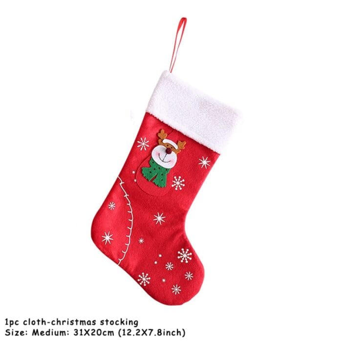 Santa Sack Christmas Stocking Decor