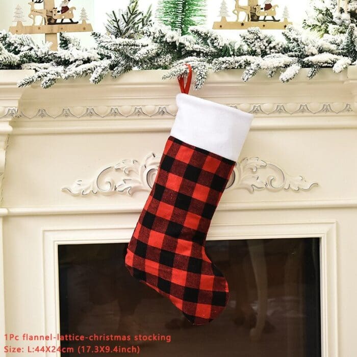 Santa Sack Christmas Stocking Decor