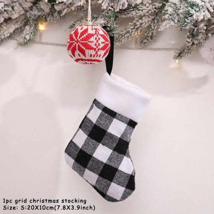 Santa Sack Christmas Stocking Decor