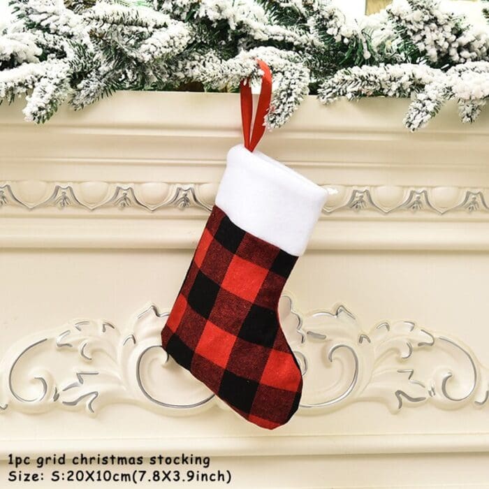 Santa Sack Christmas Stocking Decor