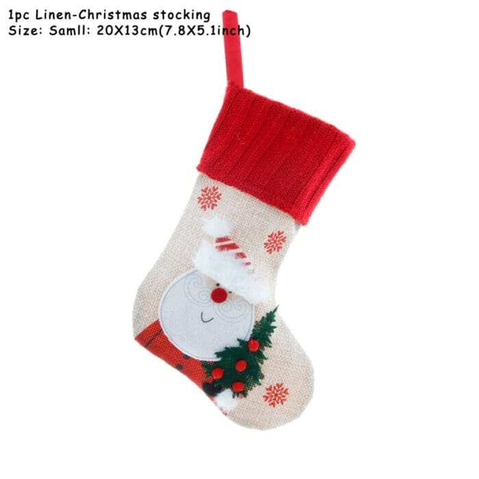 Santa Sack Christmas Stocking Decor