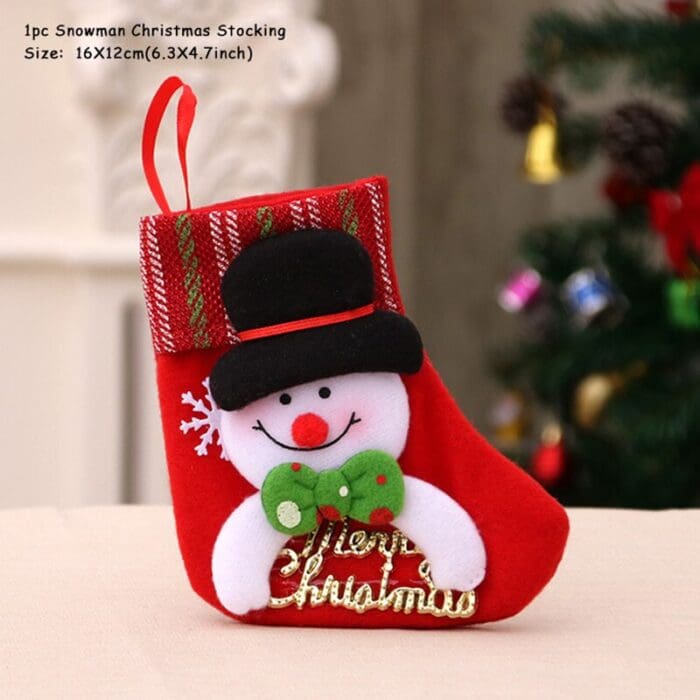 Santa Sack Christmas Stocking Decor