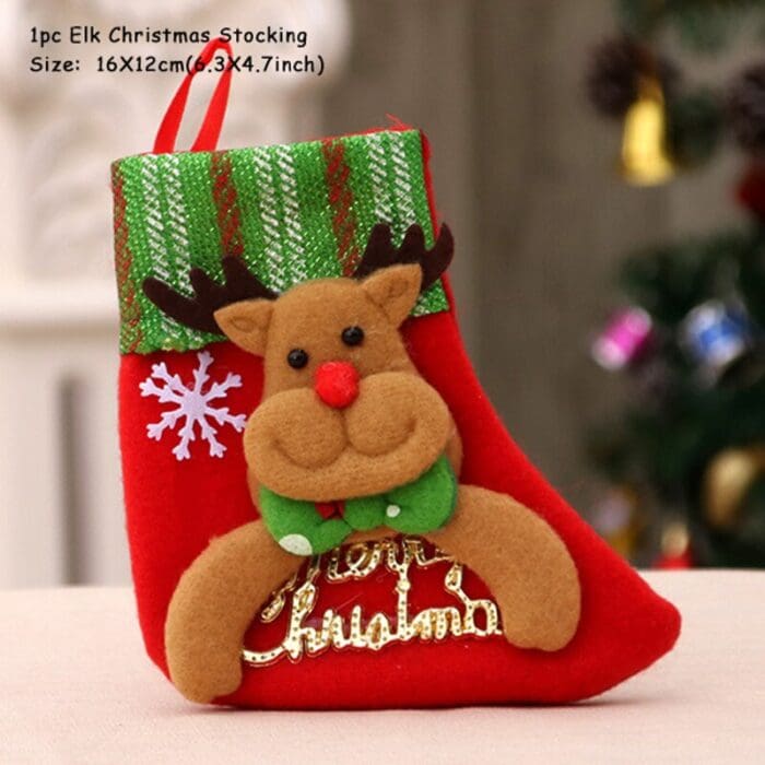 Santa Sack Christmas Stocking Decor