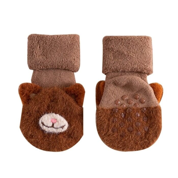 Thick Winter Non-Slip Baby Grip Socks