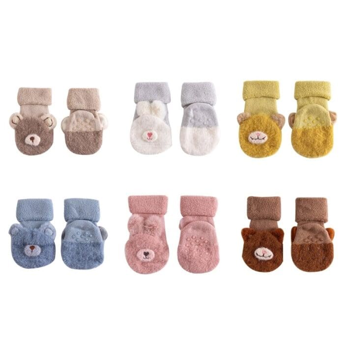 Thick Winter Non-Slip Baby Grip Socks