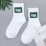 Trendy high quality fashion socks