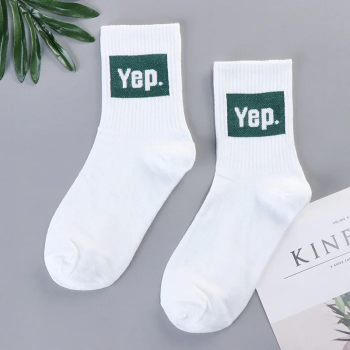 Trendy high quality fashion socks