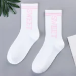 Trendy high quality fashion socks