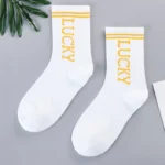 Trendy high quality fashion socks