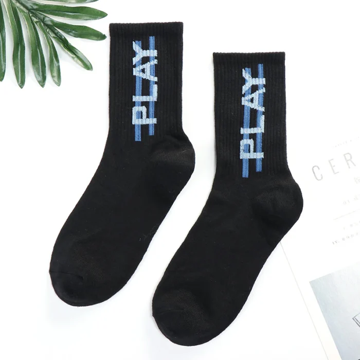 Trendy high quality fashion socks