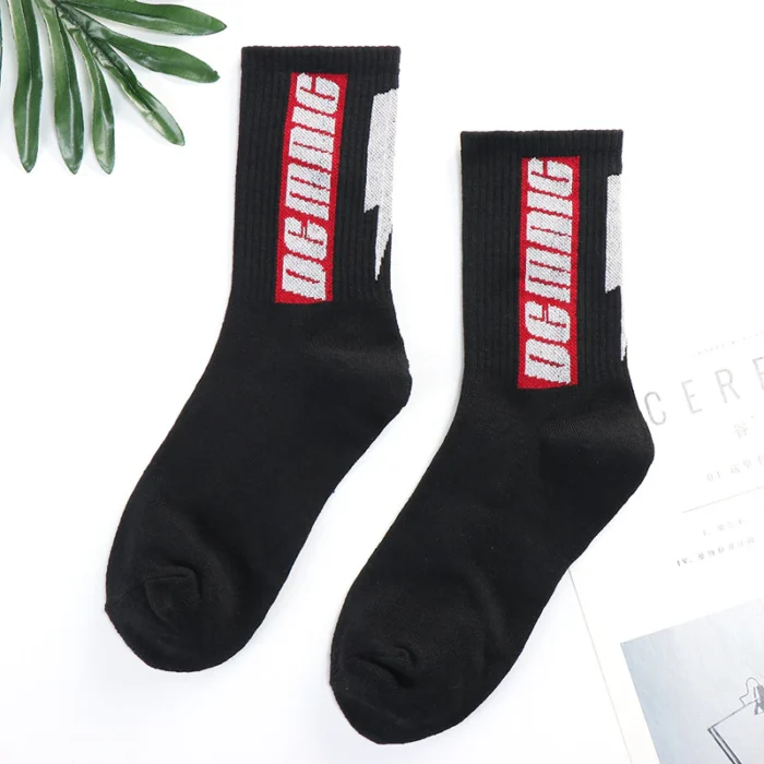 Trendy high quality fashion socks