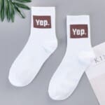 Trendy high quality fashion socks