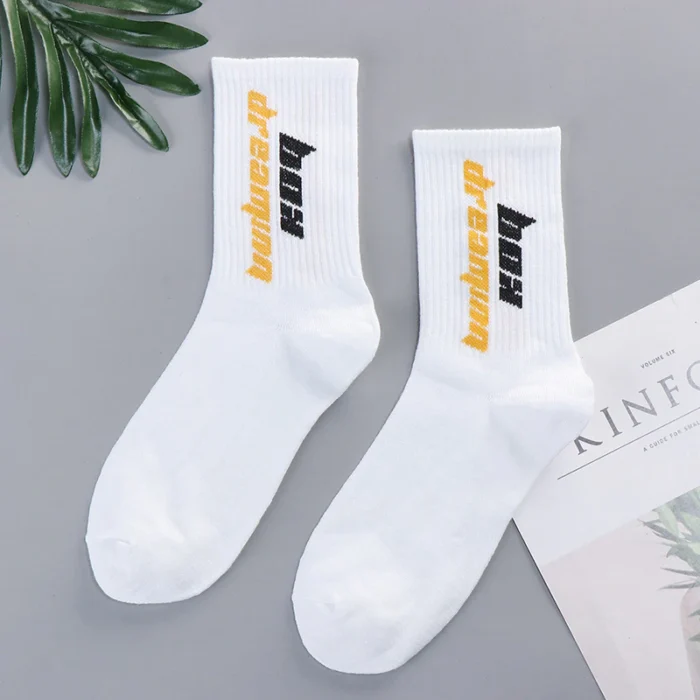 Trendy high quality fashion socks