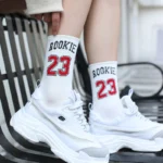 Trendy high quality fashion socks