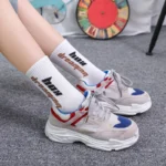 Trendy high quality fashion socks