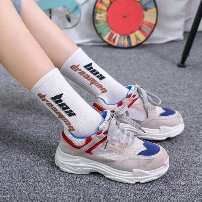 Trendy high quality fashion socks