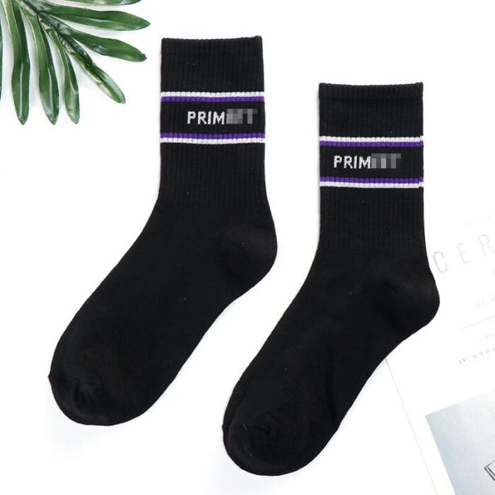 Trendy high quality fashion socks
