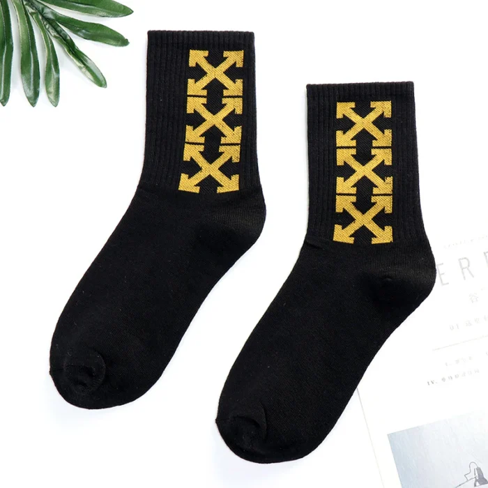 Trendy high quality fashion socks
