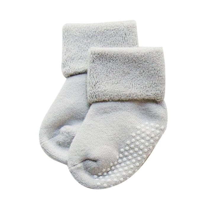 Warm Thickened 0-6m Baby Grip Socks