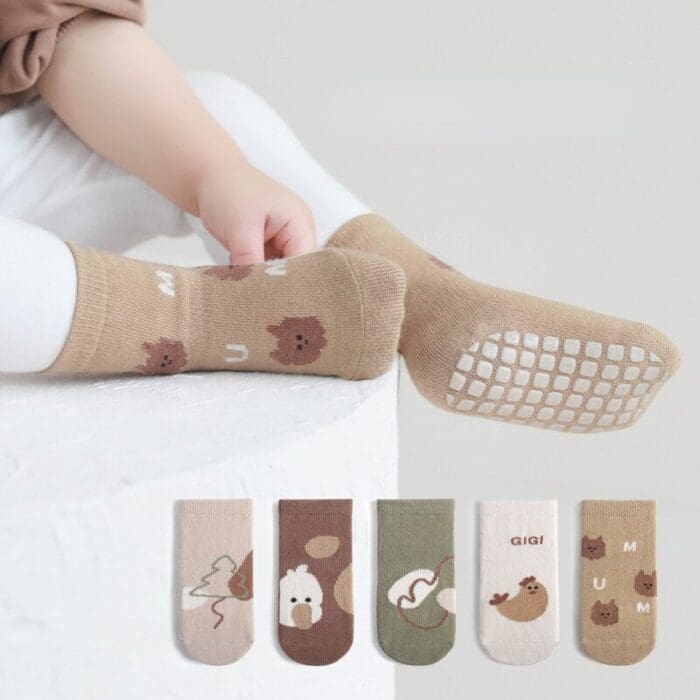 Winter Thick Anti-Slip Baby Socks 0-5Y