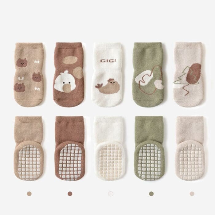 Winter Thick Anti-Slip Baby Socks 0-5Y