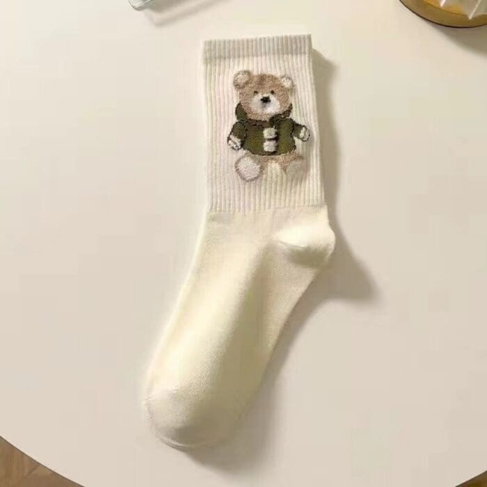 Winter Thick Kawaii Bear Harajuku Socks