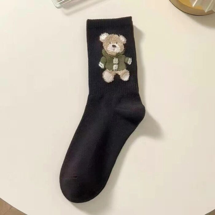 Winter Thick Kawaii Bear Harajuku Socks