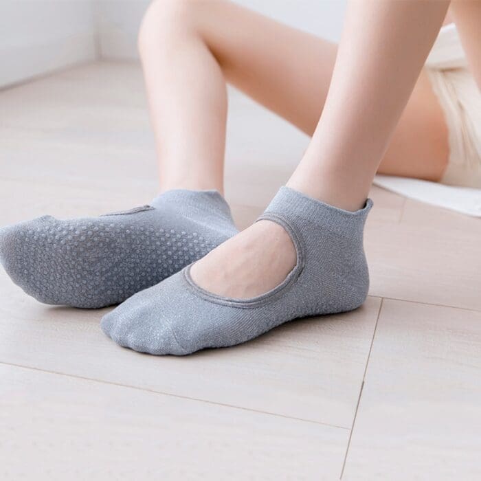 Women's Anti-Slip Cotton Yoga Dance Slippers
