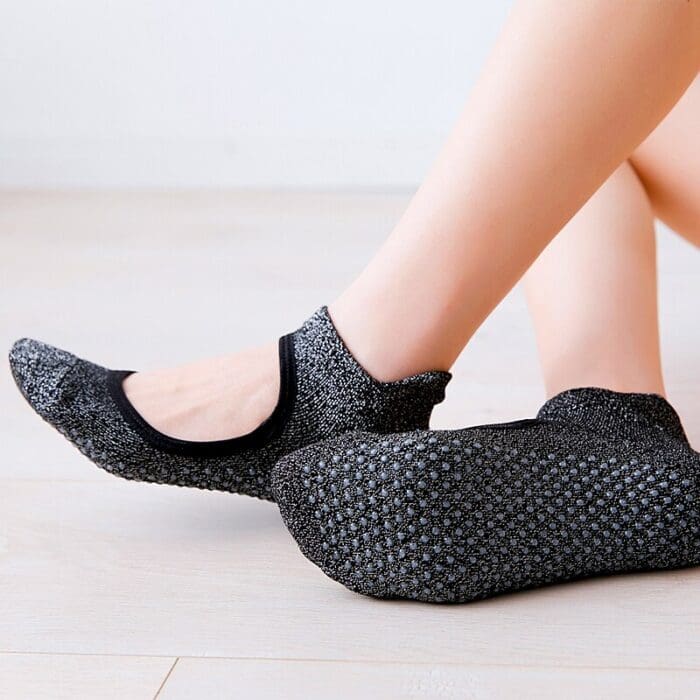 Women's Anti-Slip Cotton Yoga Dance Slippers