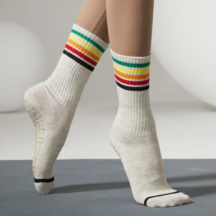 Women's Non-Slip Mid-Tube Yoga Dance Socks